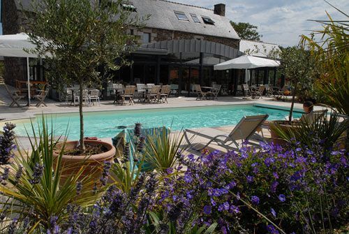 Domaine De Kermodest Hotel Quemper-Guezennec Luaran gambar